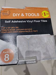 Vinyl floor Tiles imported