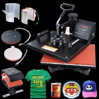 5 in one sublimation heat press machine