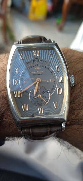 Van Der Bauwede rare man watch 0