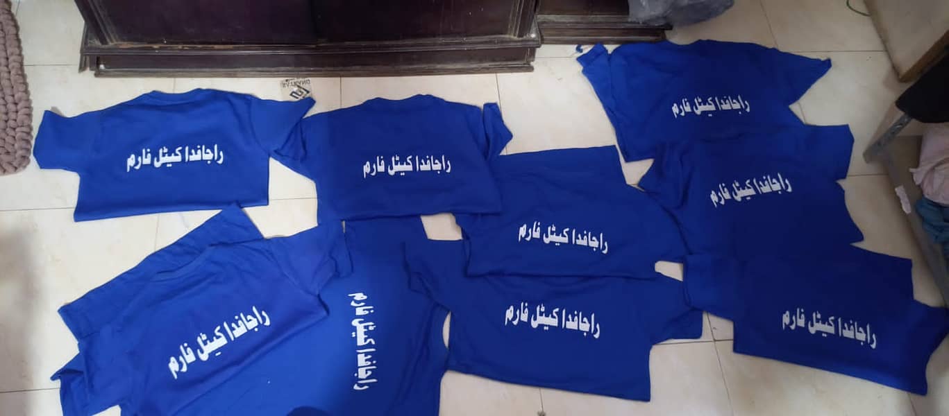 Customize T shirts,PRINTING IN WHOLSALE PRICE 8