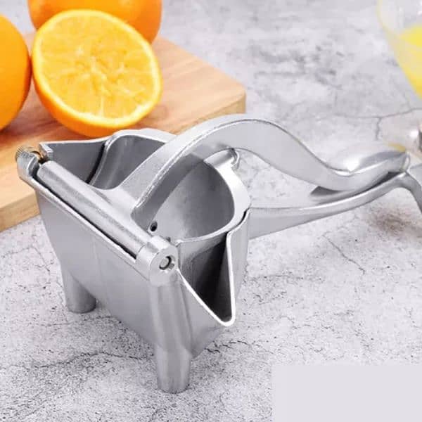 Manual Juicer, Fruit Squeezer Aluminum Alloy Hand Pressure Juicer 0