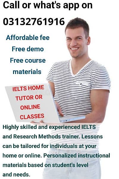 IELTS TUTOR/ONLINE SESSIONS 1