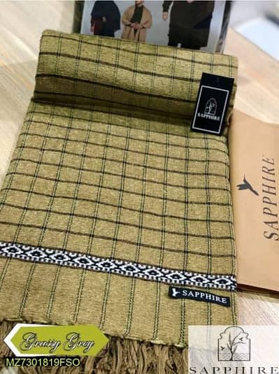 Branded Shawl Sapphire Brand Bag with Tag Mens Winter Shawl