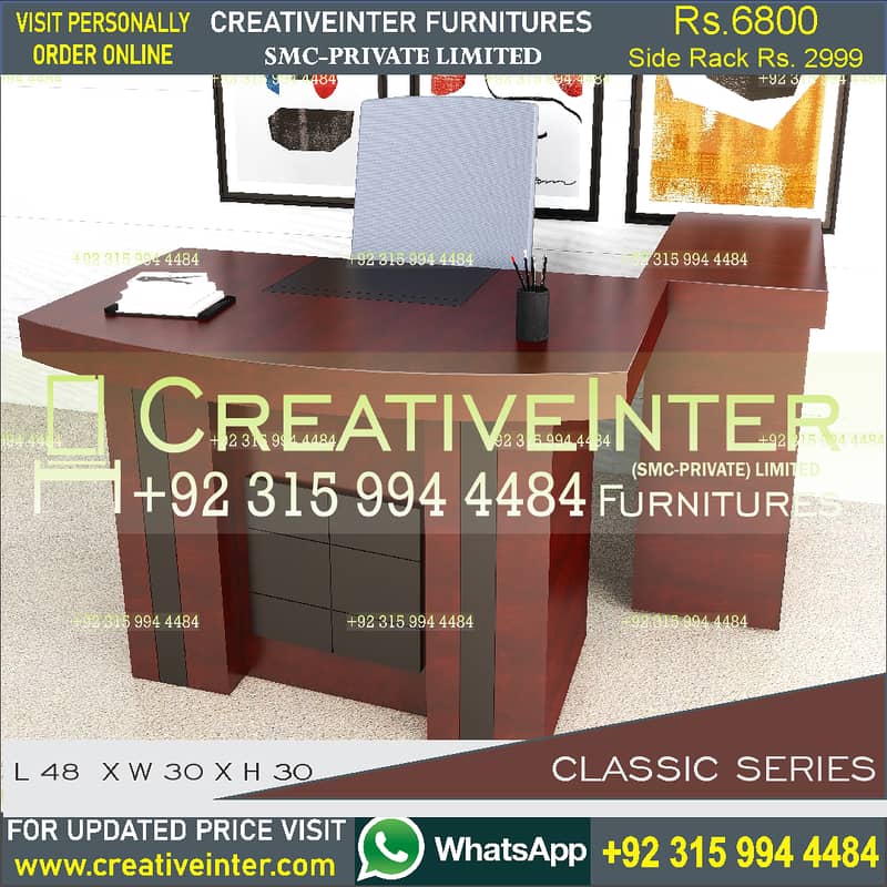 Office table desk sofa bed set chair workstation study computer dining 3