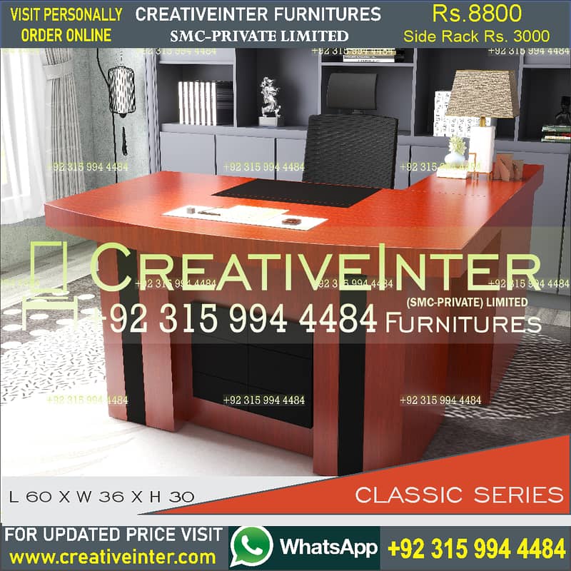 Office table desk sofa bed set chair workstation study computer dining 12