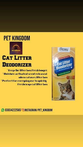 Remu Cat Litter Deodizer