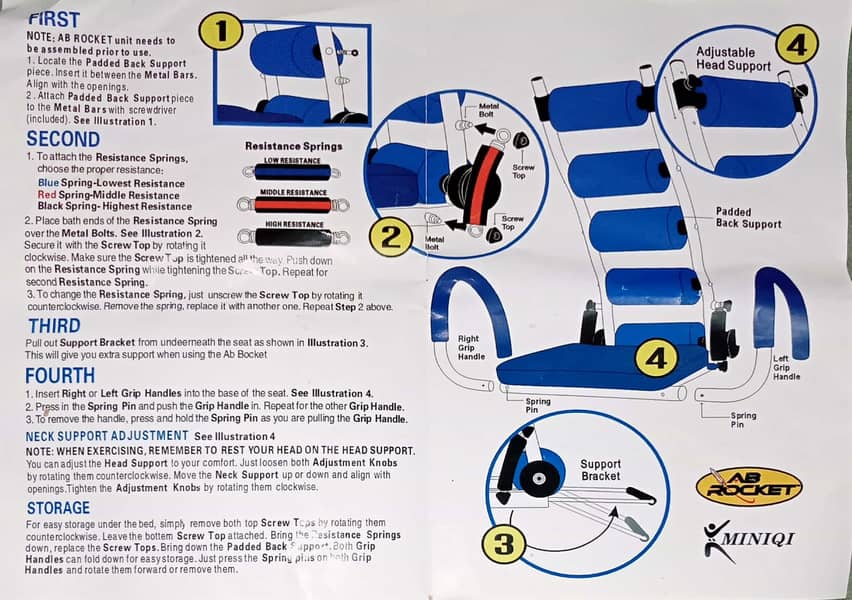 ABs Rocket Twister Exercise Machine (Contact#03365395259) 5