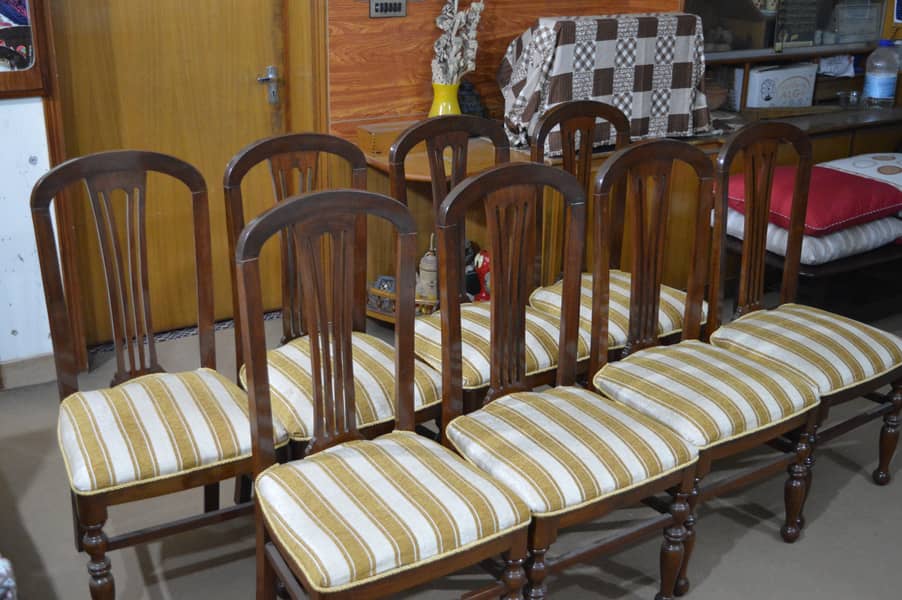 Set Of 8 Dining Chairs Brand 1