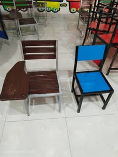 school-collage-furniture-desk bench-chairs-iron chair-iron desk bench