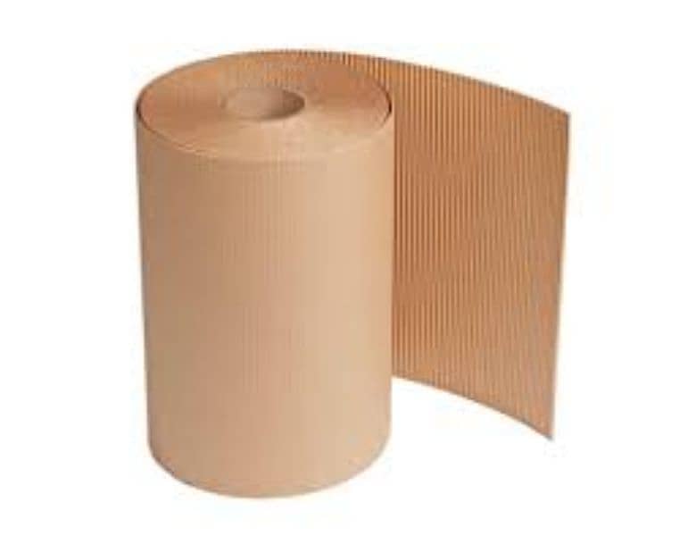Packing Material available, Carton Box, Carodated Roll, Liner, Bubble 6