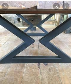 resturant#cafe#daftar table all  steel desing table