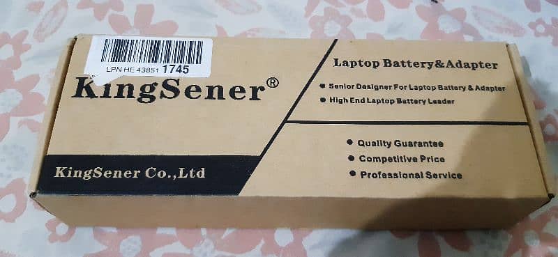 LAPTOP BATTERY ORIGNAL WITH CERTIFICATE. 4