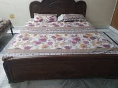 Wooden Full King Size Double Bed