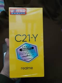 Realme C21-Y 4/64, & complete box charger accessories