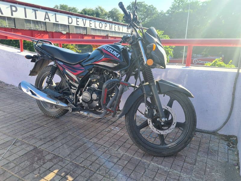 Suzuki GR150 Excellent Condition - Black-Islamabad 2