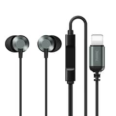 REMAX RM-512i IPHONE Metal Wired Earphone for Music & Call 0