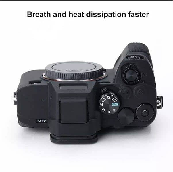 soft silicone protector for Sony A7 IV and other A7 models 1