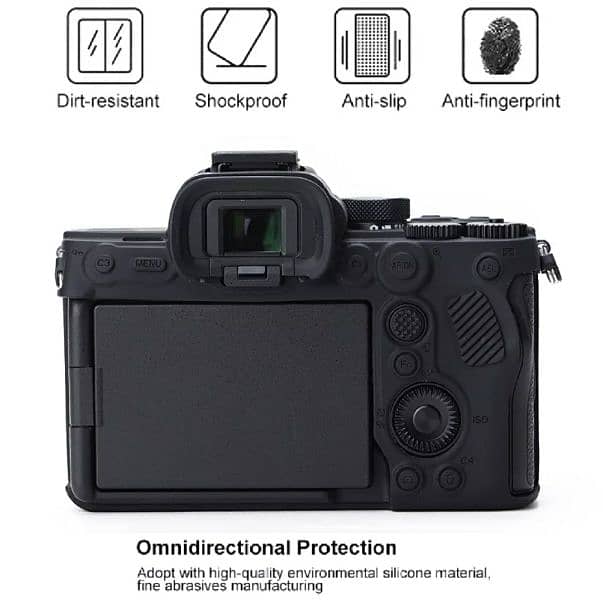 soft silicone protector for Sony A7 IV and other A7 models 4