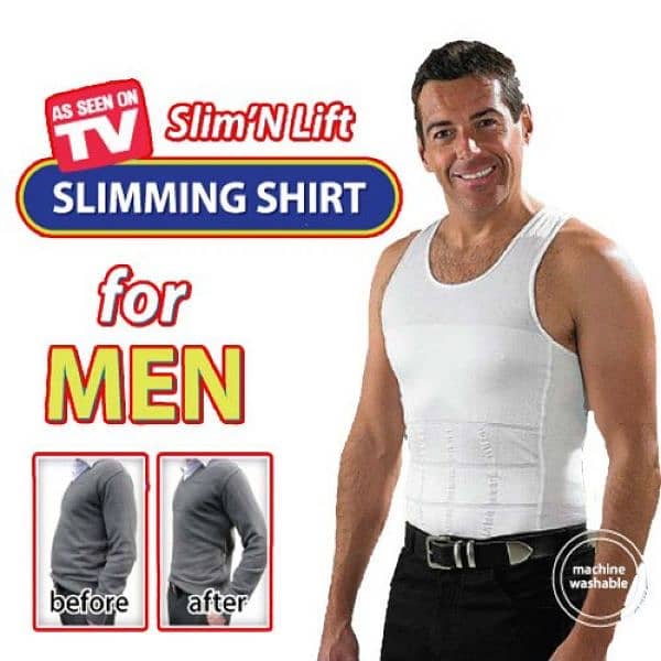 Slim N Lift Men Body Shaper. Slimming vest 0