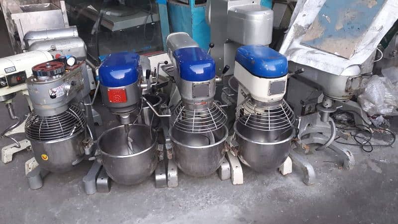 dough mixer all size and quality available we hve pizza oven counter 1