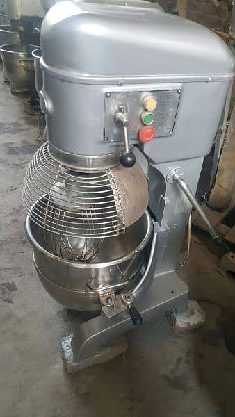 dough mixer all size and quality available we hve pizza oven counter 3