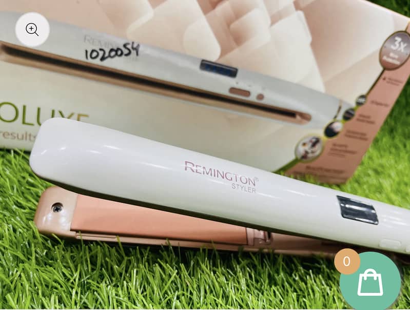Professional hair straightener with ceramic plates imported for ladies 0