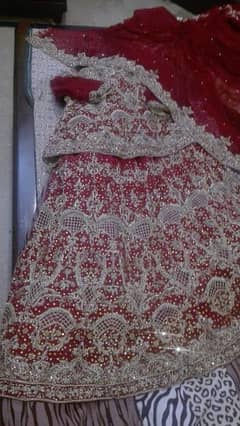 Barat Bridal lehnga and Purse