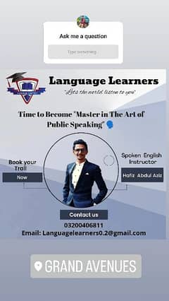 Spoken English Instructor