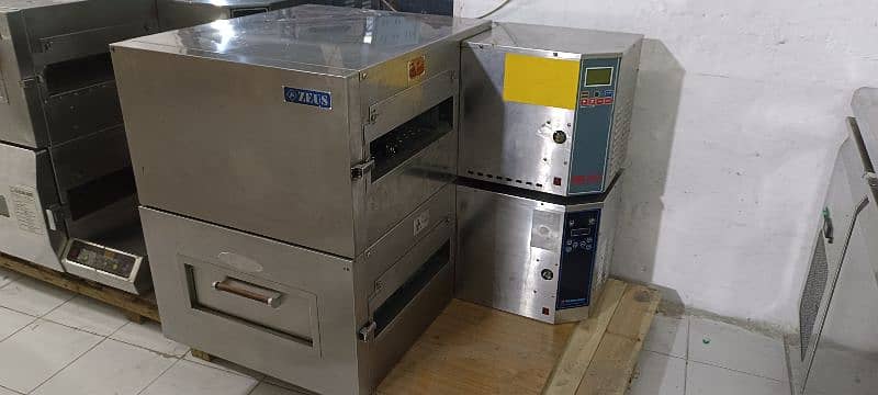 pizza oven conveyor 18 inch belt fresh import we hve fast food machine 0