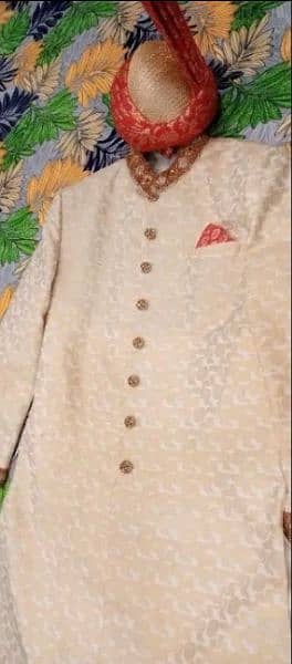 wedding sherwani new condition 0