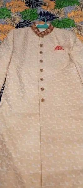 wedding sherwani new condition 2