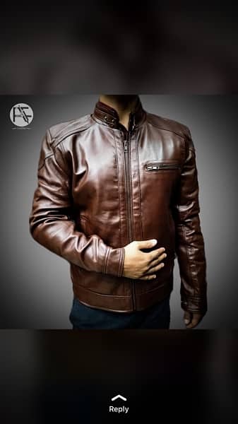 Leather jacket for men. Different Styles and Different colours. 7