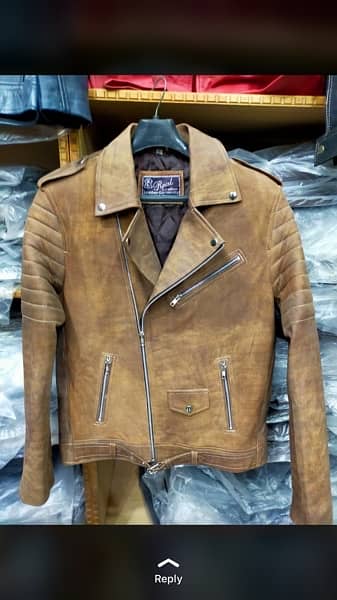 Leather jacket for men. Different Styles and Different colours. 8