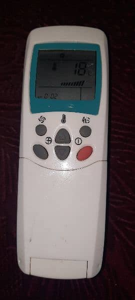 Mitsubishi AC remote 7