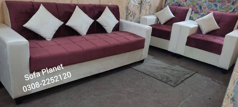 Sofa set 5 seater with 5 cushions free big sale till 30th April 2024 7