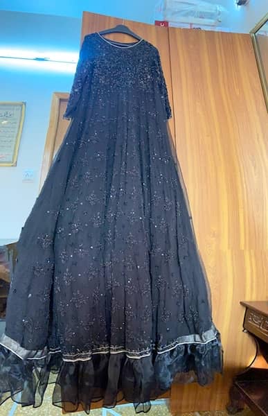 Jet black heavy maxi 11