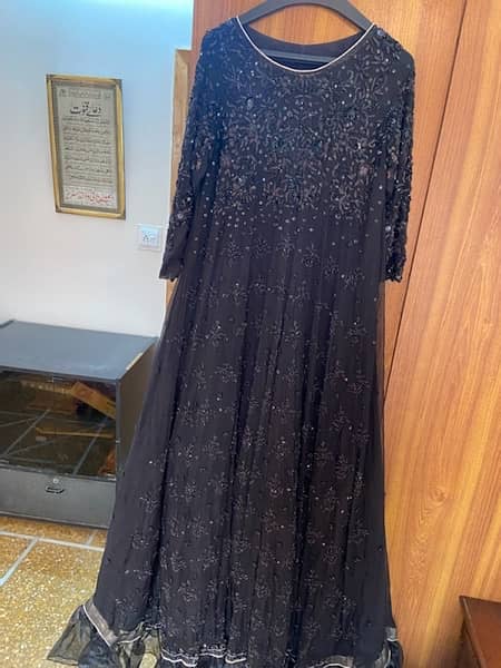 Jet black heavy maxi 13