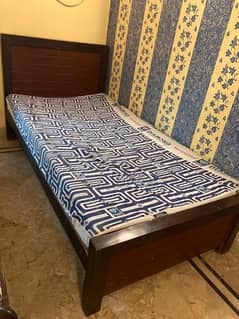 single bed with mattress olx