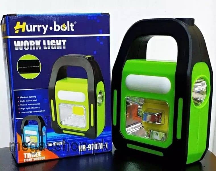 Hurry Bolt Multiple Work Emergency Rechargeable Led Light 0