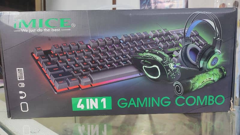 IMICE Gaming Combo 4 in 1 0