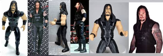 Rare 1996 WWF Undertaker Action Figure by JAKKS PACIFIC