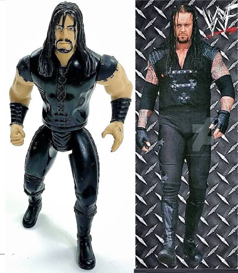 Rare 1996 WWF Undertaker Action Figure by JAKKS PACIFIC 3