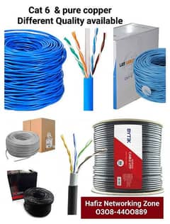 Cat 6 /5 internet cabal different Quality available best rate