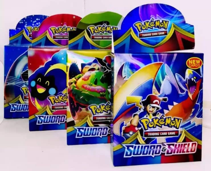 POKEMON Orignal Trading Cards Deck For Kids 5