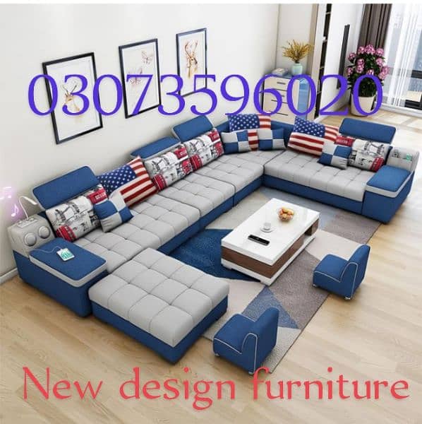 new design sofa u shape full sating sale in 1