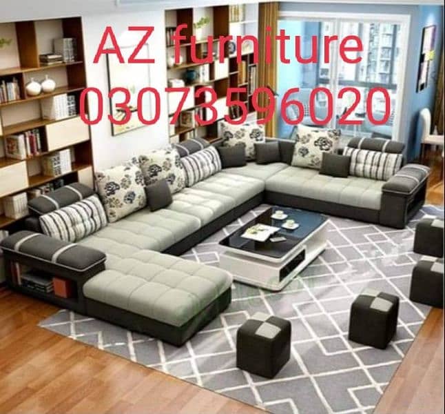 new design sofa u shape full sating sale in 5