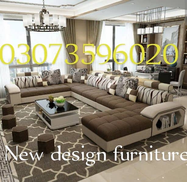 new design sofa u shape full sating sale in 18