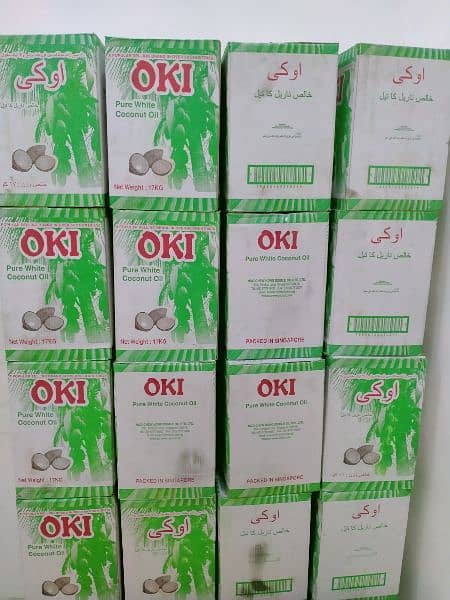 coconut oil available ten packing 17 kg 1