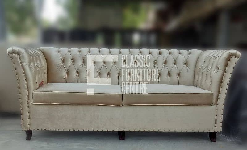 Slim Arm Sofa Set | L shape sofa set | Classic furniture center 1