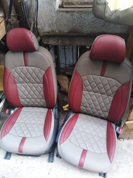 Car Seat Covers/Car Seat Poshish In Japanese Leather for all cars 4